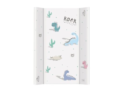 CEBA Podložka prebaľovacia 2-hranná s pevnou doskou (50x70) Comfort Candy Andy Dino (Varianta CEBA Podložka prebaľovacia 2-hranná s pevnou doskou (50x70) Comfort Candy Andy Dino)