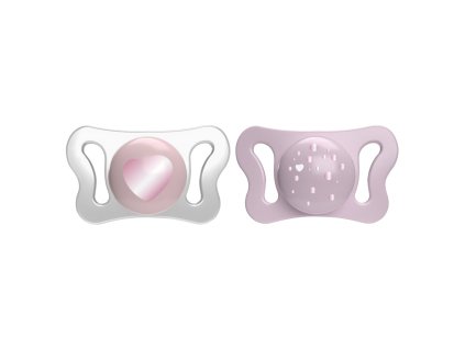 CHICCO Cumlík Physio Micro silikónový 0-2m dievča 2 ks (Varianta CHICCO Cumlík Physio Micro silikónový 0-2m dievča 2 ks)