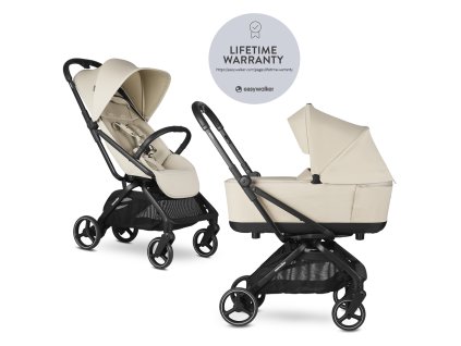 EASYWALKER Kočík kombinovaný Rockey M Bright Taupe (Varianta EASYWALKER Kočík kombinovaný Rockey M Bright Taupe)