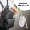 Prenosný pripínací modul so svetlom LED, bielym šumom a zvukmi, White (Variáns White)
