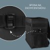 Vodotesný odpadkový kôš do auta s vekom, Black (Variáns Black)