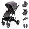ZOPA Set kočík Quest+ korba+ adaptéry+ autosedačka+ báza (Variáns Tornado Grey/Silver)