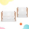 KINDERKRAFT SELECT Postieľka drevená Koya s funkciou ohrádky vrátane matraca White, Premium