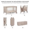 KINDERKRAFT Postieľka cestovná Joy 2 Beige (Varianta KINDERKRAFT Postieľka cestovná Joy 2 Beige)