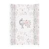 CEBA BABY Podložka prebaľovacia 2-hranná s pevnou doskou (50x70) Comfort Lolly Polly Peacock (Varianta CEBA BABY Podložka prebaľovacia 2-hranná s pevnou doskou (50x70) Comfort Lolly Polly Peacock)