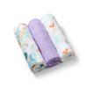 BABYONO Plienky bambusové 3 ks - fialová (Varianta BABYONO Plienky bambusové 3 ks - fialová)