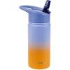 SKIP HOP Fľaša so slamkou nerezová Wander - ombré blue, 450ml (Varianta SKIP HOP Fľaša so slamkou nerezová Wander - ombré blue, 450ml)