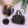 BABYONO Taška prebaľovacia cestovná 40x20x25 cm - black (Varianta BABYONO Taška prebaľovacia cestovná 40x20x25 cm - black)