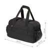 BABYONO Taška prebaľovacia cestovná 40x20x25 cm - black (Varianta BABYONO Taška prebaľovacia cestovná 40x20x25 cm - black)