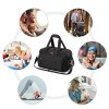 BABYONO Taška prebaľovacia cestovná 40x20x25 cm - black (Varianta BABYONO Taška prebaľovacia cestovná 40x20x25 cm - black)