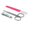 BABYONO Set detská manikúra červená (Varianta BABYONO Set detská manikúra červená)