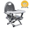 CHICCO Jedálenská stolička na stoličku Pocket Snack - Dark Grey (Varianta CHICCO Jedálenská stolička na stoličku Pocket Snack - Dark Grey)