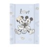 CEBA BABY Podložka prebaľovacia s pevnou doskou COMFORT (50x70) Disney Minnie & Mickey Blue (Varianta CEBA BABY Podložka prebaľovacia s pevnou doskou COMFORT (50x70) Disney Minnie & Mickey Blue)