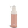 citron nerezova lahev na vodu 500 ml blush pink