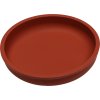 tryco silikonovy talirek kulaty dark rust