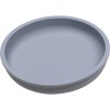 tryco silikonovy talirek kulaty dusty blue