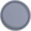 tryco silikonovy talirek kulaty dusty blue