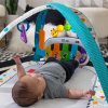 BABY EINSTEIN Postieľka s ohrádkou na hranie a klavírom 3v1 Kick & Snooze™ 0m+