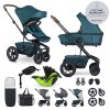 EASYWALKER Kočík kombinovaný Harvey⁵ Premium Jade Green XXL AIR + KIDDY Evoluna i-size 2 (Varianta EASYWALKER Kočík kombinovaný Harvey⁵ Premium Jade Green XXL AIR + KIDDY Evoluna i-size 2)