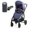 VALCO BABY Kočík športový Trend 4 Ultra Denim + fusak a rukávnik/rukavice Jasie GRY (Varianta VALCO BABY Kočík športový Trend 4 Ultra Denim + fusak a rukávnik/rukavice Jasie GRY)
