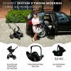 KINDERKRAFT Autosedačka Mink PRO i-Size 40-75 cm + základňa Black (Varianta KINDERKRAFT Autosedačka Mink PRO i-Size 40-75 cm + základňa Black)