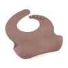 PETITE&MARS Podbradník silikónový Take&Match Bitter Cocoa 6m+ (Varianta PETITE&MARS Podbradník silikónový Take&Match Bitter Cocoa 6m+)