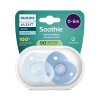 Philips AVENT Cumlík 0-6m Soothie dievča 2 ks (Varianta Philips AVENT Cumlík 0-6m Soothie dievča 2 ks)
