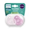 Philips AVENT Cumlík 0-6m Soothie dievča 2 ks (Varianta Philips AVENT Cumlík 0-6m Soothie dievča 2 ks)