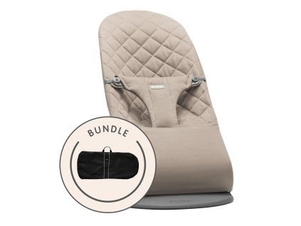 606151 bundle bliss sand grey woven transport bag 2024
