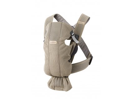 021002 baby carrier mini grey beige 3d mesh product babybjorn up medium