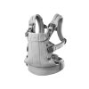 088029 baby carrier harmony woven melange light gray melange babybjorn mid medium