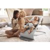 006029 baby bouncer bliss light gray melange woven lifestyle babybjorn 0735 medium
