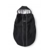Přikrývka z jemného flísu na nosítka Babybjorn - black/černá