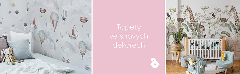 Tapety ve snových barvách