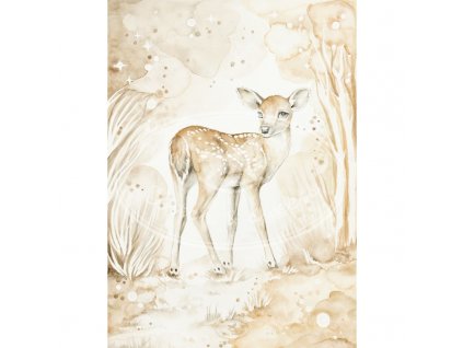 plakat lovely fawn 18x24 01