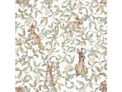 Rabbits groove Light Wallpaper 001