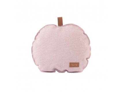 apple pillow pink