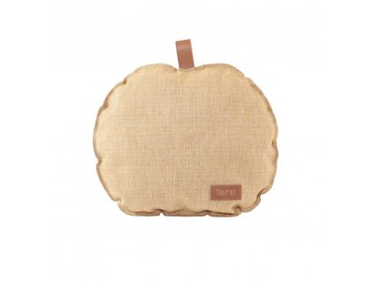 apple pillow yellow