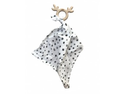 teetherbamboo cuddly toy dots
