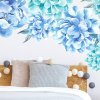 piwonie niebieskie naklejka. naklejka dla dzieci. dekoracje pokoju (3)