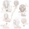 balony bezowe naklejka. naklejka dla dzieci. dekoracje pokoju
