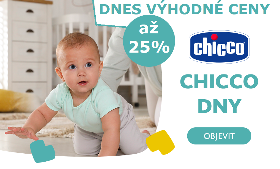 Akce CHICCO sleva až 20% do 19.8.2026