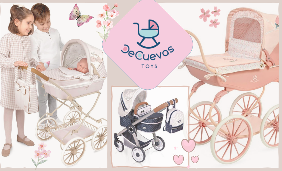 DeCuevas - nádherné designové kočárky, nábytek a doplňky pro panenky