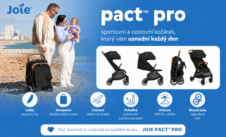 JOIE Pact Pro cestovní kočárek