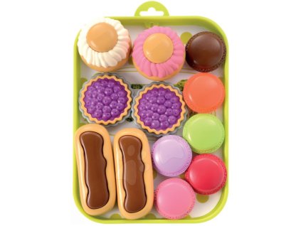 10177 ecoiffier kolacky chef cook na tacku 12ks 18m