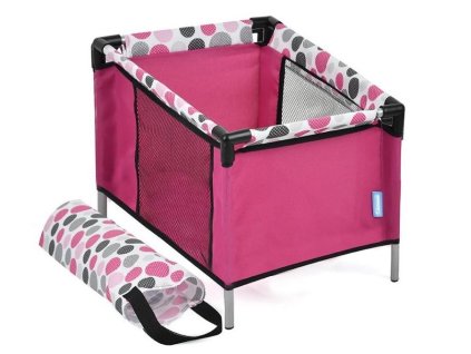 hauck cestovni postylka s puntiky pro panenku