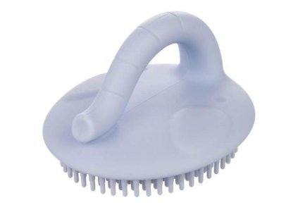 canpol babies silikonovy koupelovy kartac modry