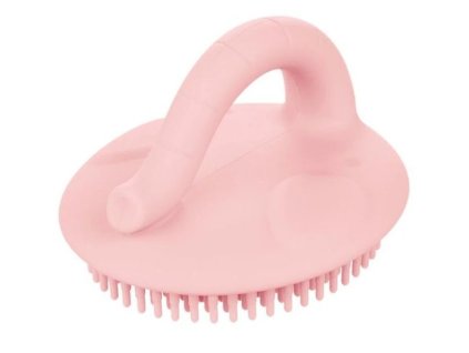 canpol babies silikonovy koupelovy kartac ruzovy