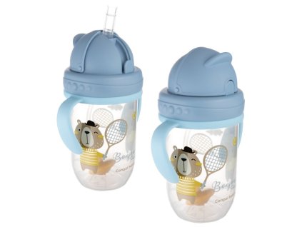 15691 canpol babies 56 607 nevylevaci hrnecek se slamkou a zavazim bonjour paris 270ml modry