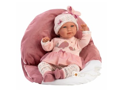 4 74014 llorens 74014 new born realisticka panenka miminko se zvuky a mekkym telem 42 cm 2